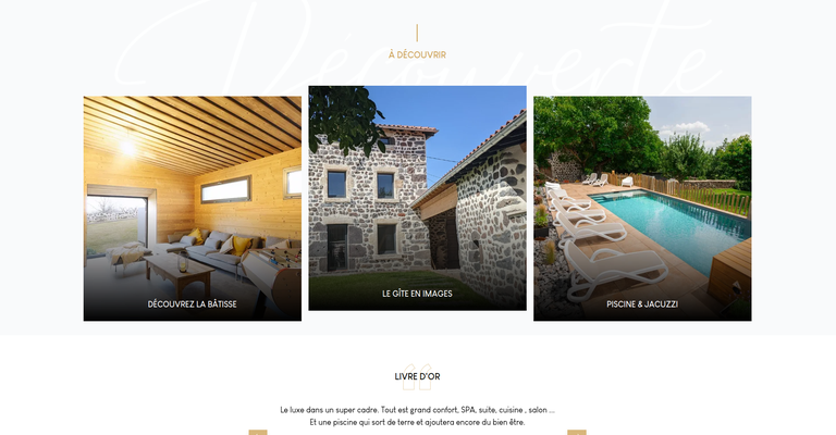 La batisse de Lucien Listing accueil