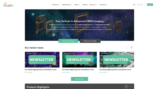 Pyxalis - Agence web astro (screenshot 1)