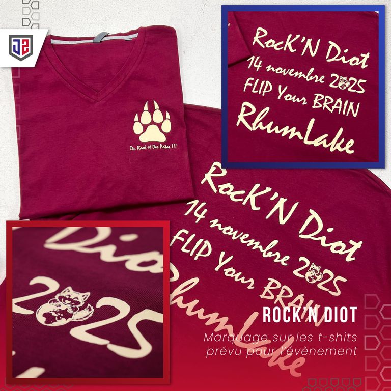 Du son, de l’énergie et des t-shirts qui claquent !