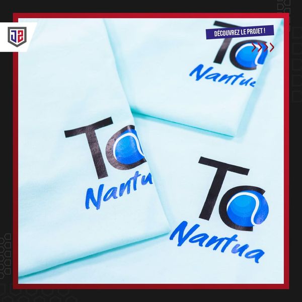 Personnalisation de vêtement pour le tennis de nantua
