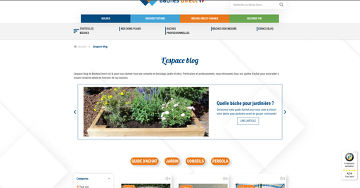Baches Direct espace blog