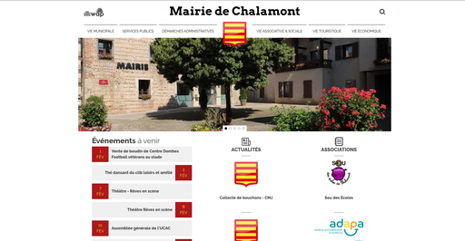 Mairie Chalamont Page accueil