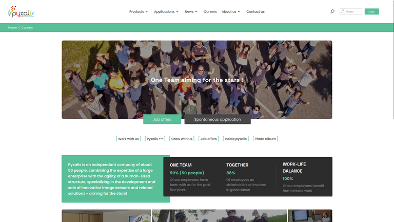 Pyxalis - Agence web astro (screenshot 5)