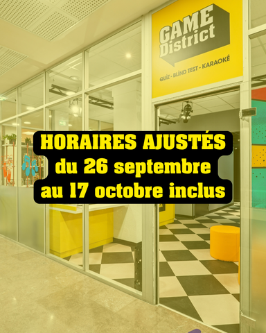 Horaires modifiés temporairement