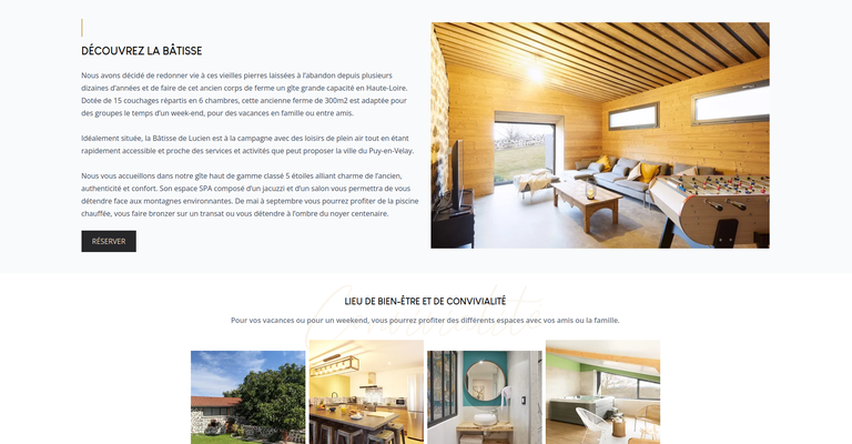 La batisse de Lucien Page simple