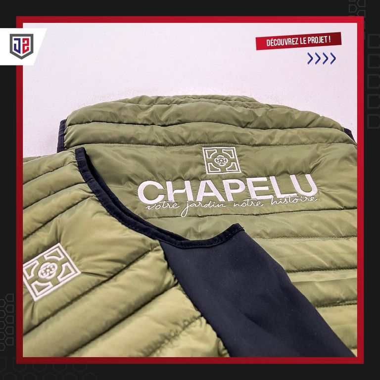 Une collaboration 100 % locale, 100 % brodée