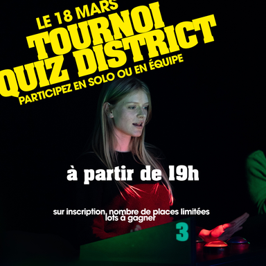 1er tournoi de Quiz chez Game District !