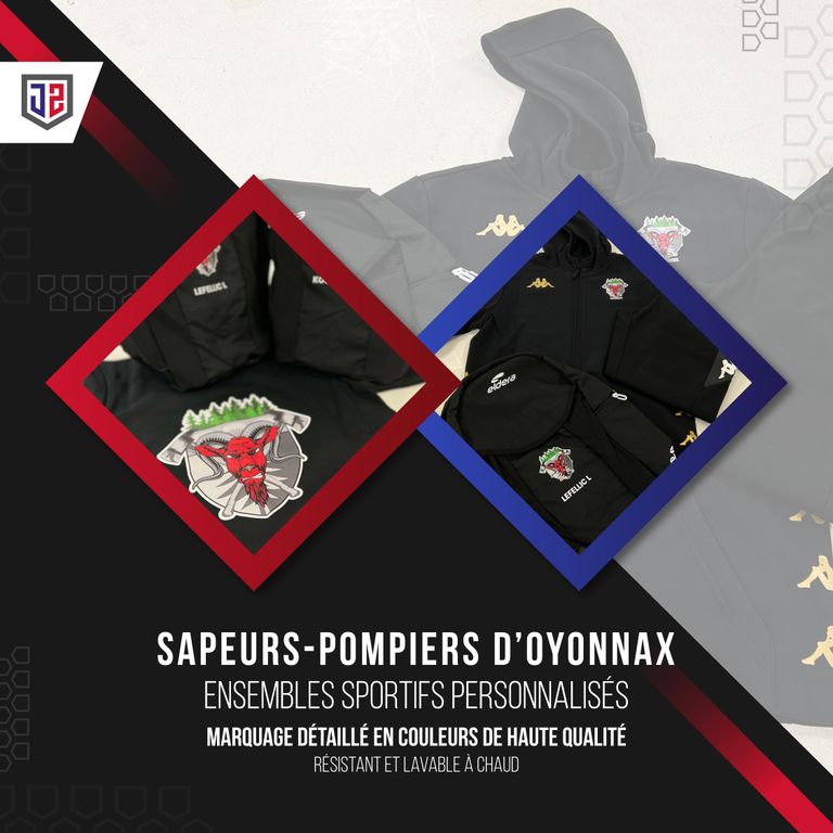 Pack Personnalisé pour les Sapeurs-Pompiers d'Oyonnax