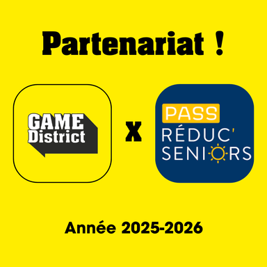 Game District partenaire du Pass Reduc' Seniors