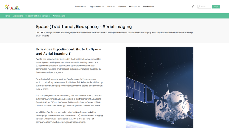 Pyxalis - Agence web astro (screenshot 3)