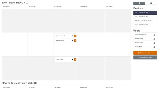Somfy MagnetBoard - Application métier sur mesure